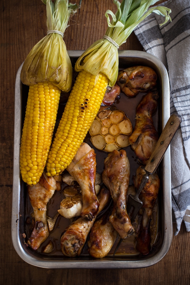 Kurczak z kolbą kukurydzy | chilitonka 
